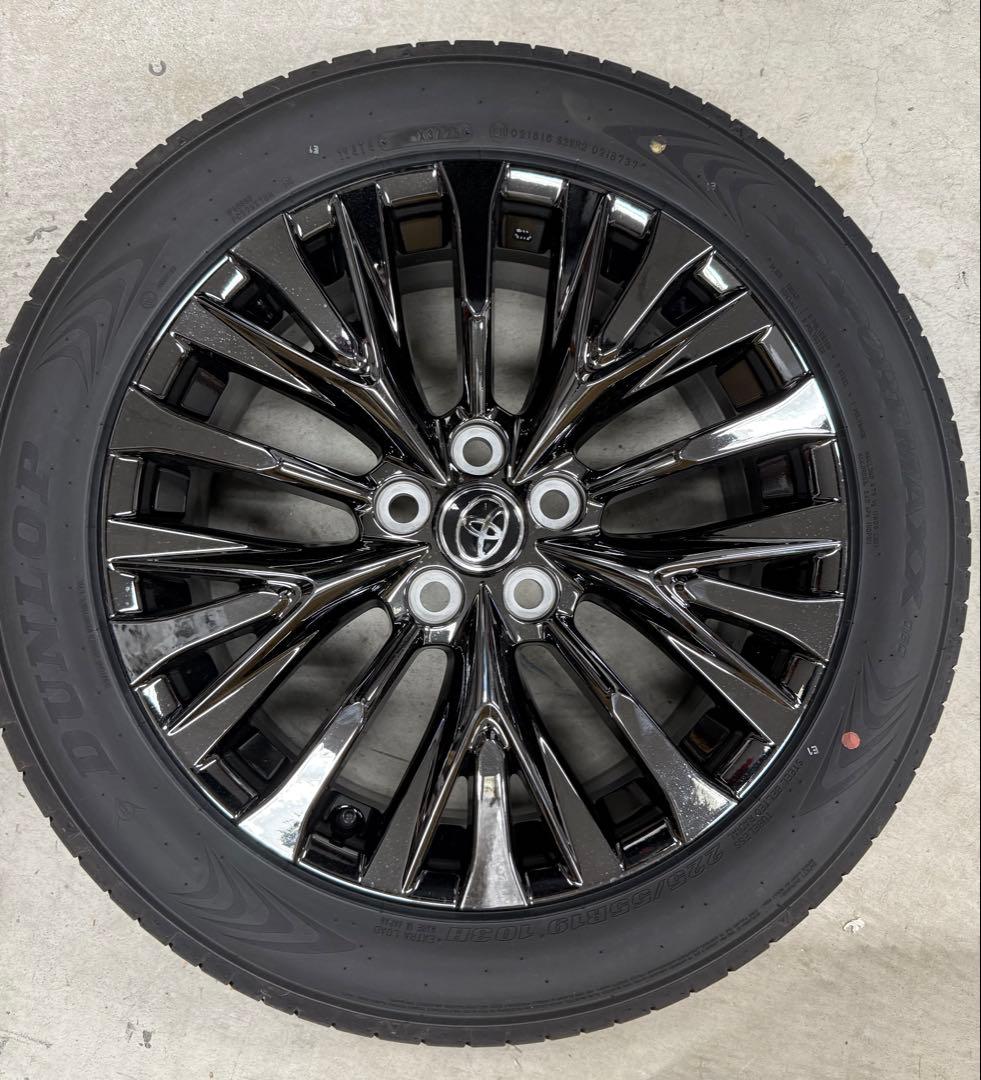 40ヴェルファイア　新車外し　7km ブラックスパッタリング　19インチ