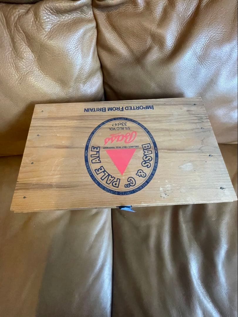 超希少　Bass Pale Ale バスペールエール　木箱 ケース　ビンテージ