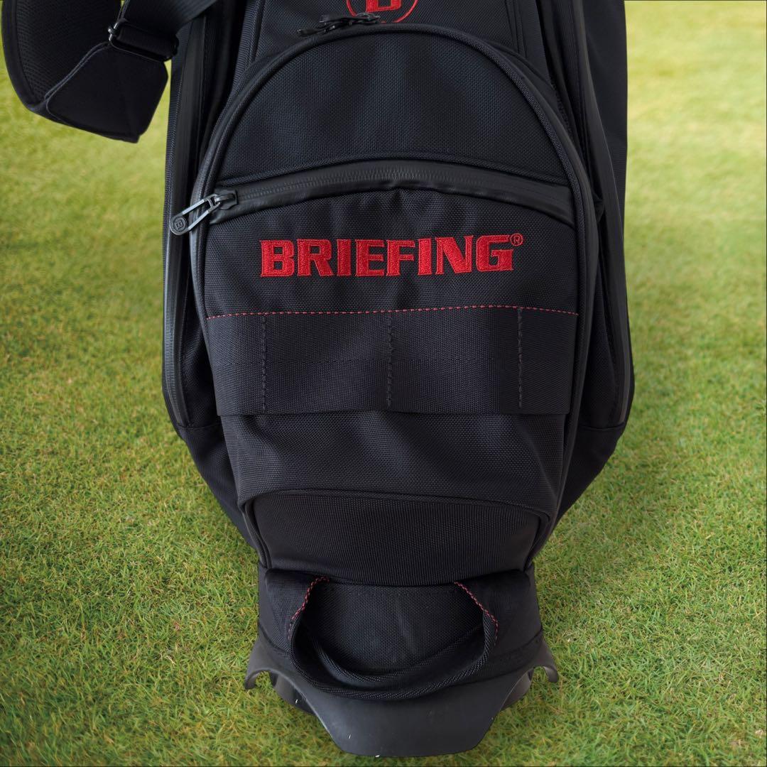ツアーADコラボ　ブリーフィング CR-10 キャディ バッグ 黒　限定完売品
