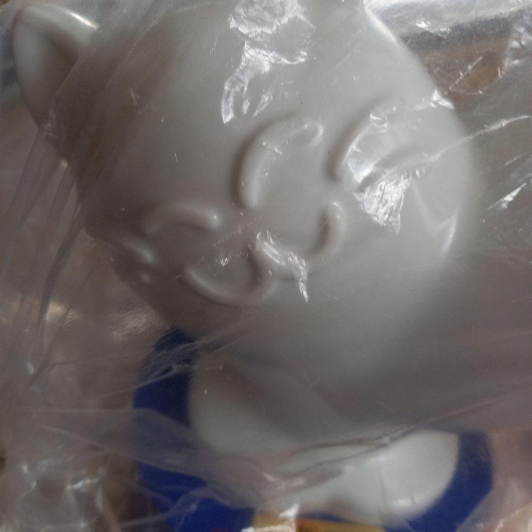 レア★ノベルティ★15th カルカンオリジナル★ニャンニャンライト★陶器製