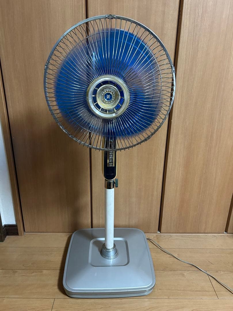 ナショナル F-35V1F 大型 扇風機 35cm 3枚羽根 昭和レトロ 当時物