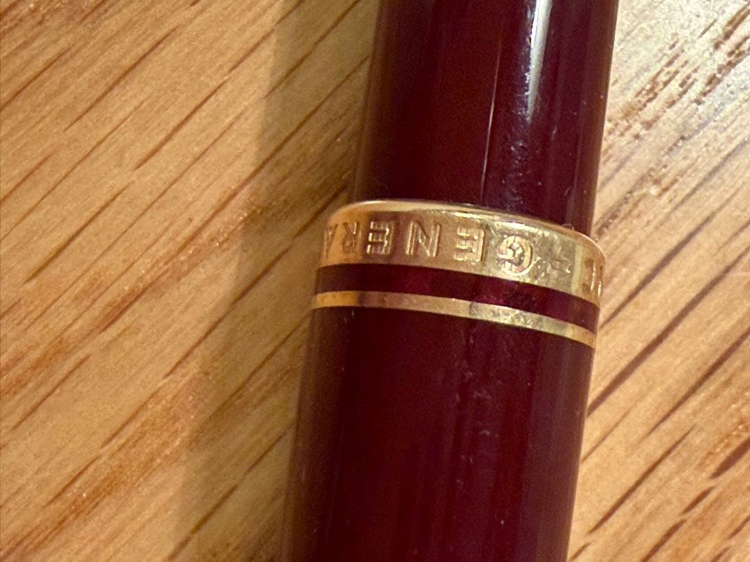 モンブラン　1990年代　ジェネレーション　14k ボルドー　カートリッジ付き