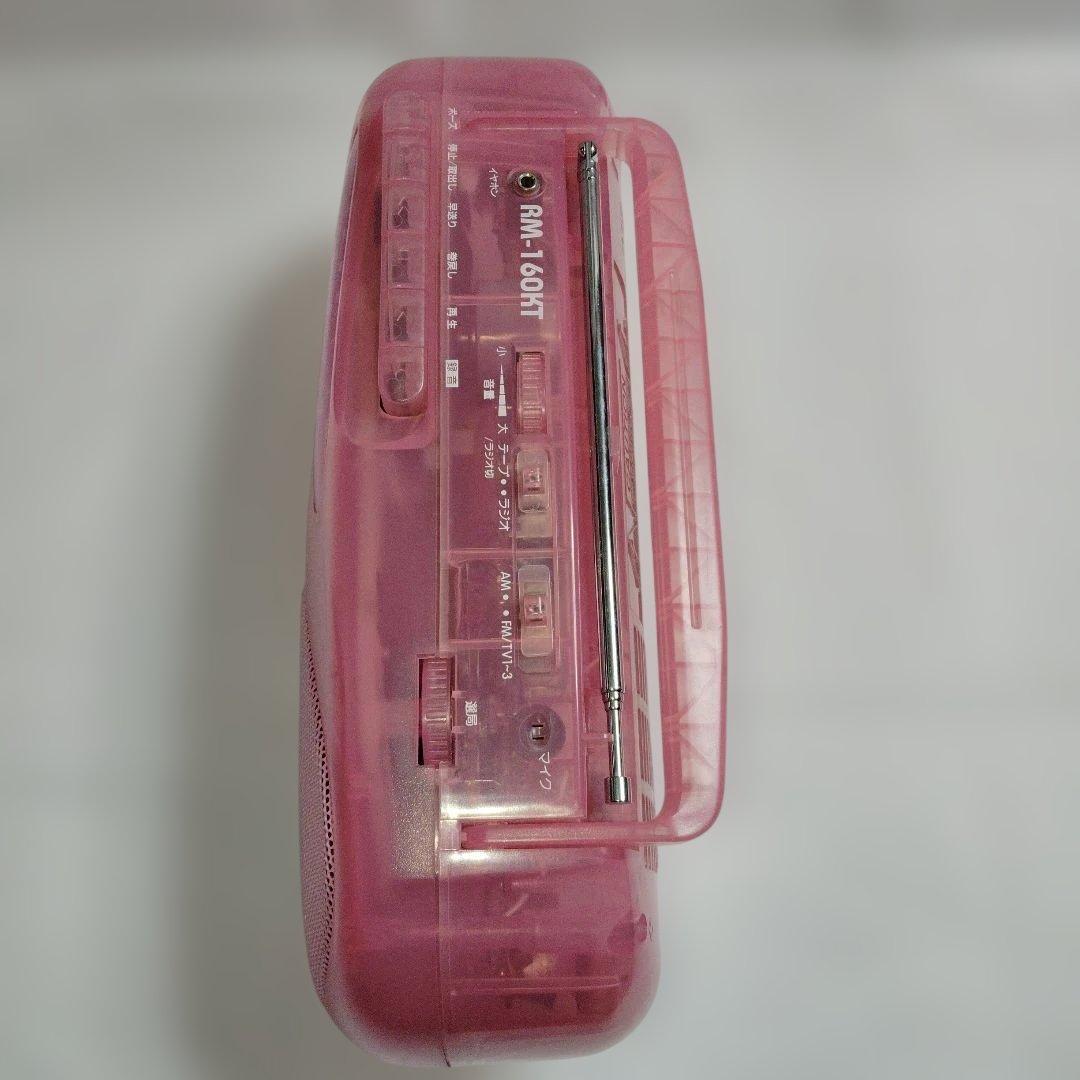 希少レトロ　ハローキティ　ラジオカセット　RM-160KT
