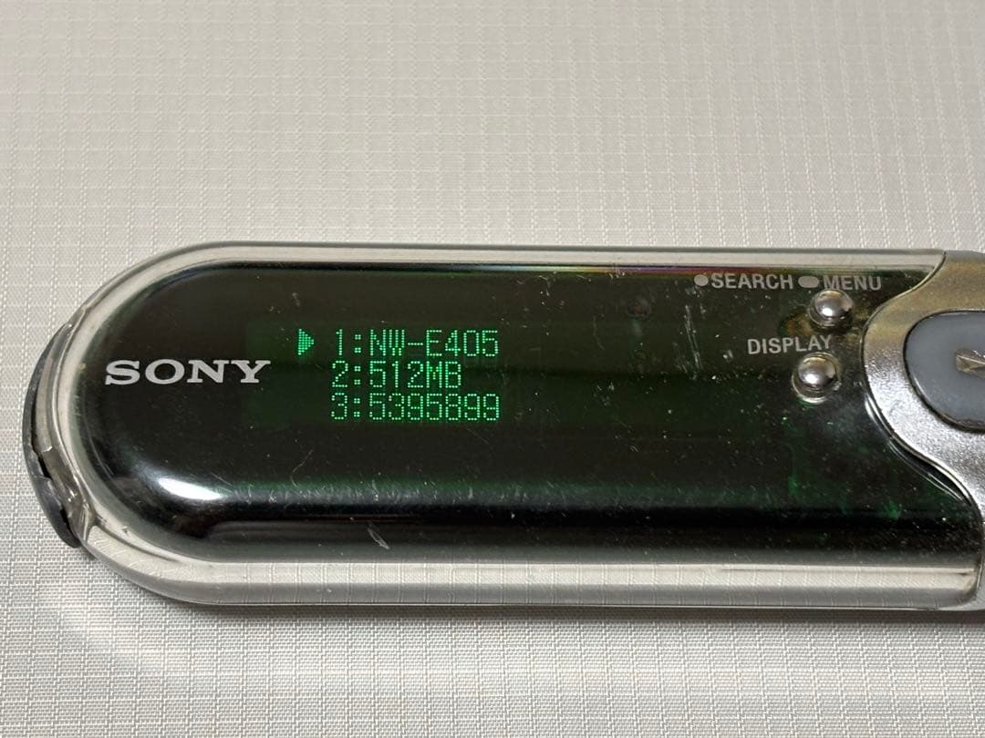 SONY ウォークマン NW-E405 グリーン