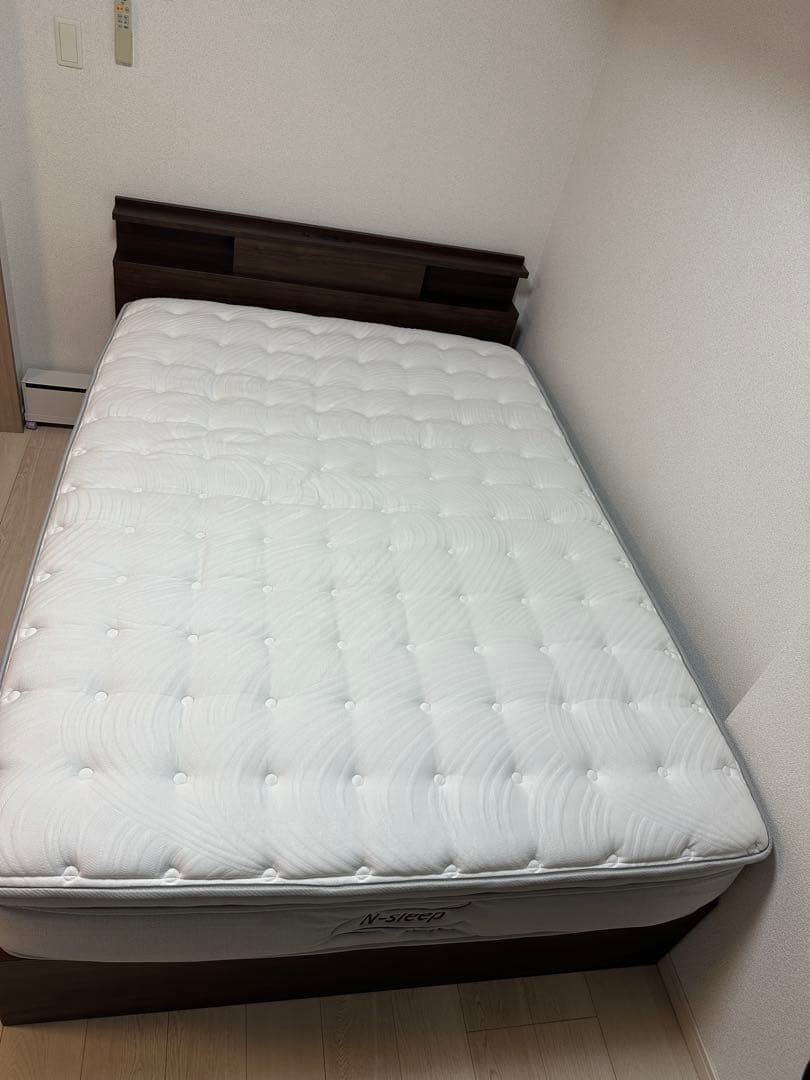 【美品】N-sleep ダブルマットレス(Nスリープ CF3)
