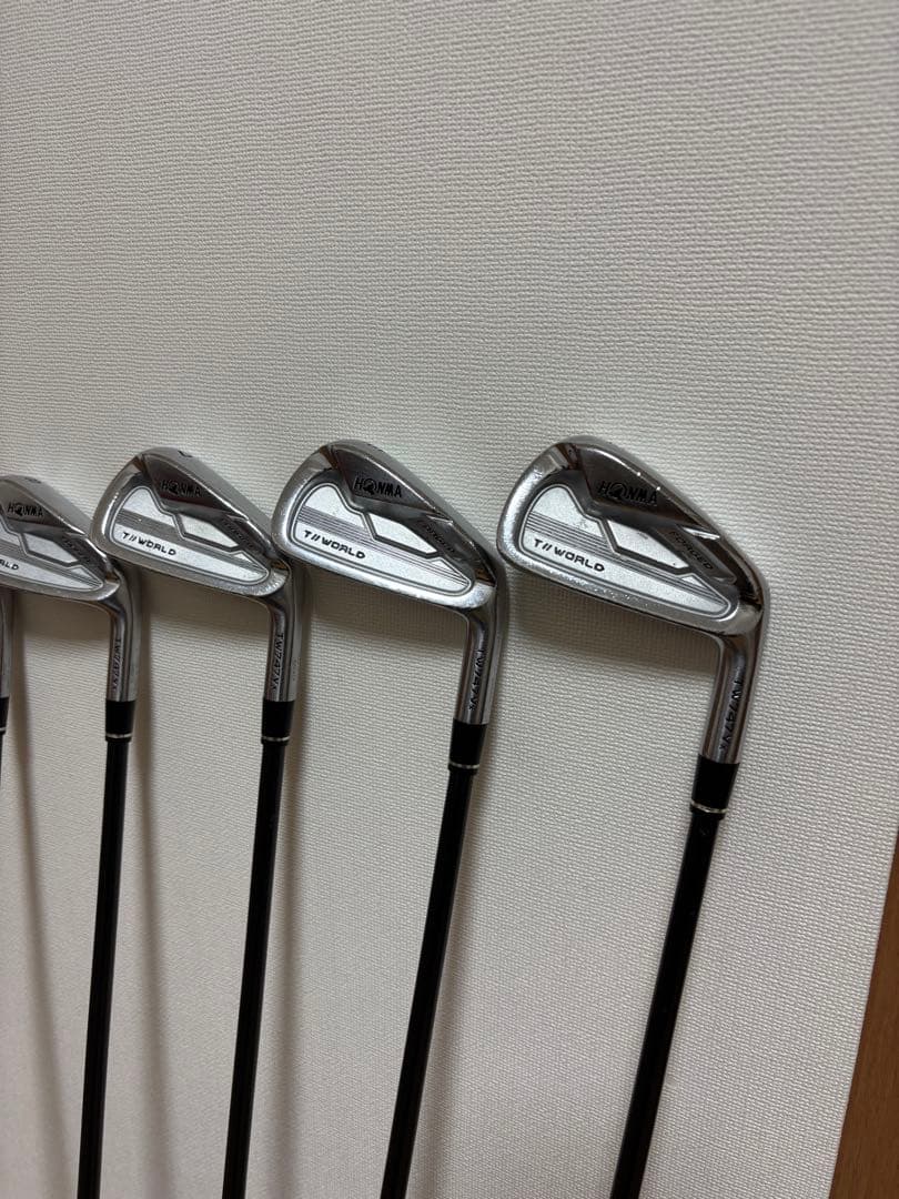 ホンマゴルフ　747VX 6本セット　重量　カーボン　シャフト