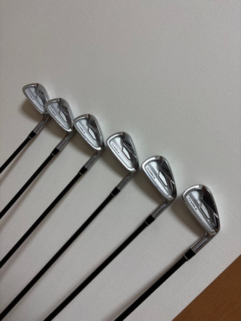 ホンマゴルフ　747VX 6本セット　重量　カーボン　シャフト