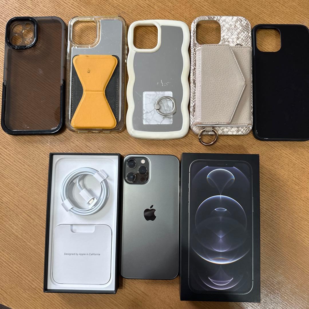 【早い者勝】美品iPhone12 Promax 512GB SIMフリーおまけ付