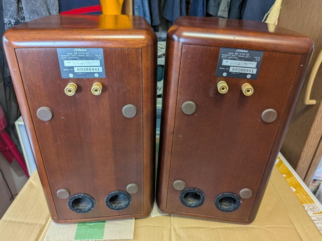 激レア 日本の名機 Victor SX-V1A-M 2WAYスピーカー ペア