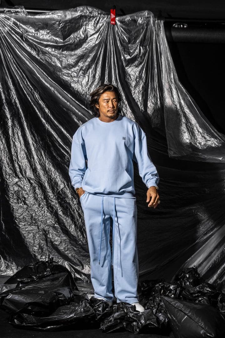 SUNG1975 SHINE LOGO SWEAT セットアップ