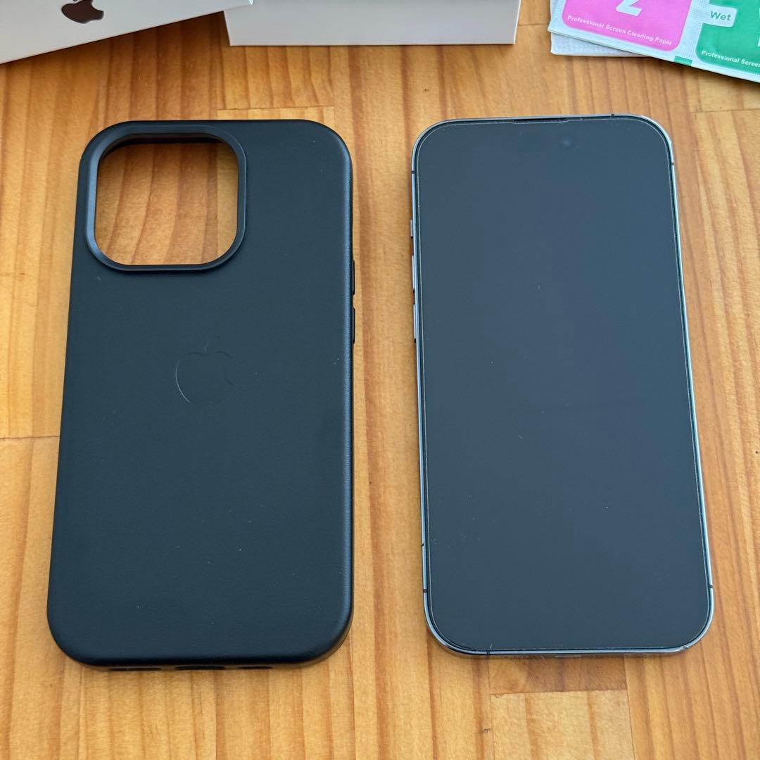 【美品】iPhone14プロ 本体 ディープパープル 256GB SIMフリー