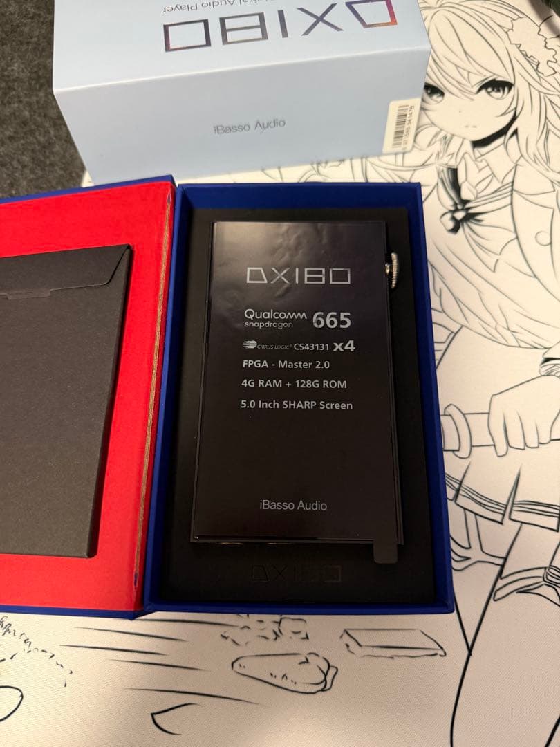 ポータブルプレーヤー ibasso audio dx180