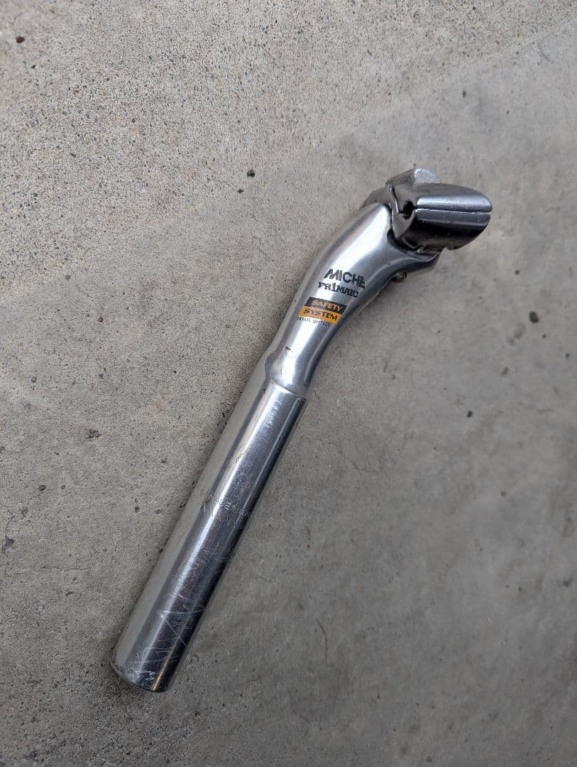 ビンテージ MICHE PRIMATO シートポスト 27.0 エアロ