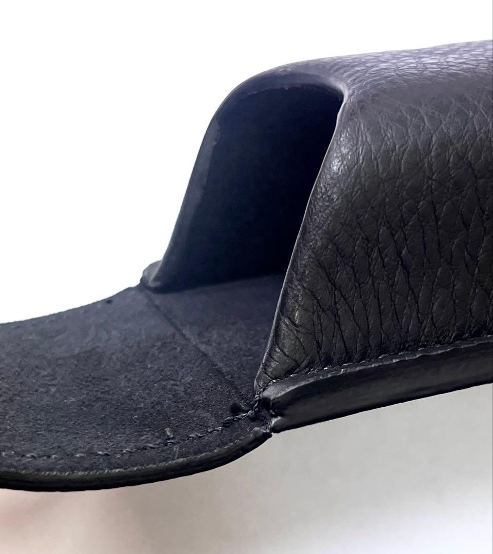 クロムハーツ メガネケース スクロールラベル ブラック ※おまけ付き