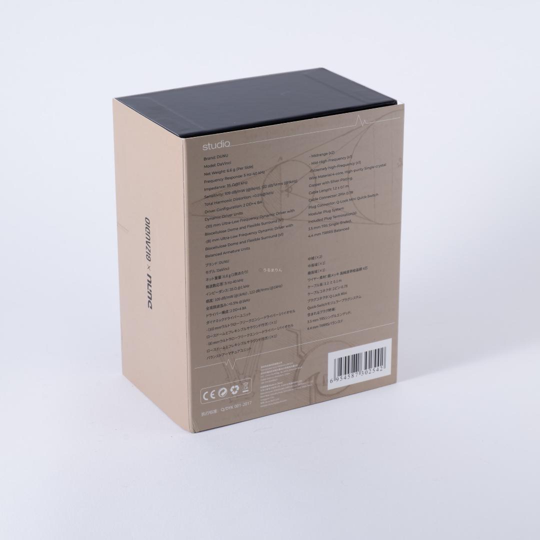 低音系！DUNU Davinci 有線イヤホン IEM VGP2025受賞