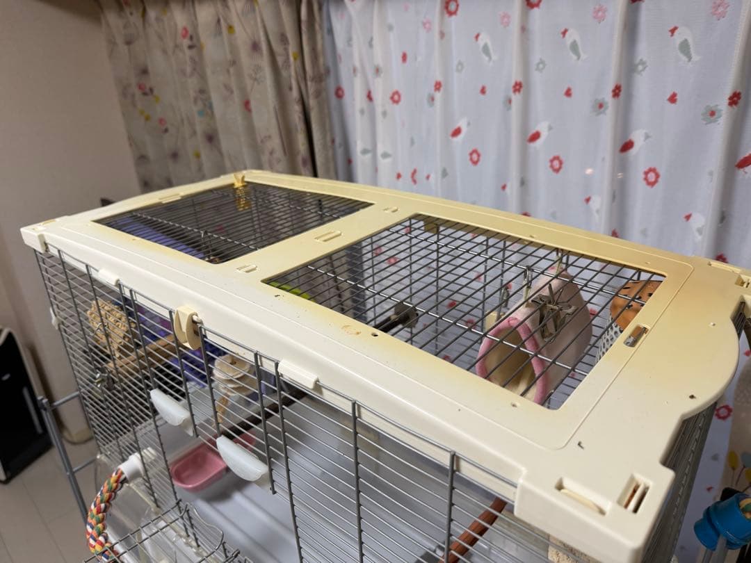 vision 鳥かご HAGEN 横網L01 ヒートランプ、日光浴ランプセット