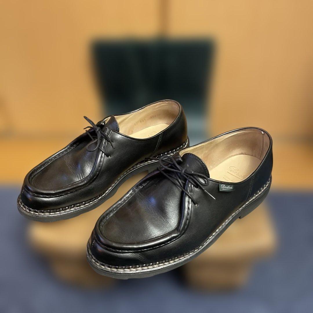Paraboot パラブーツ ミカエル ブラックサイズ41 (25.5cm)