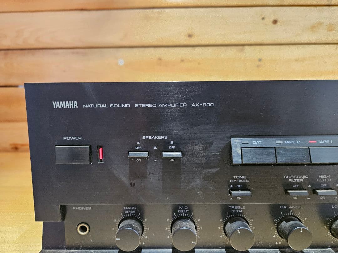 ■【￥79,800・1987年】YAMAHA　AX-900 プリメインアンプ