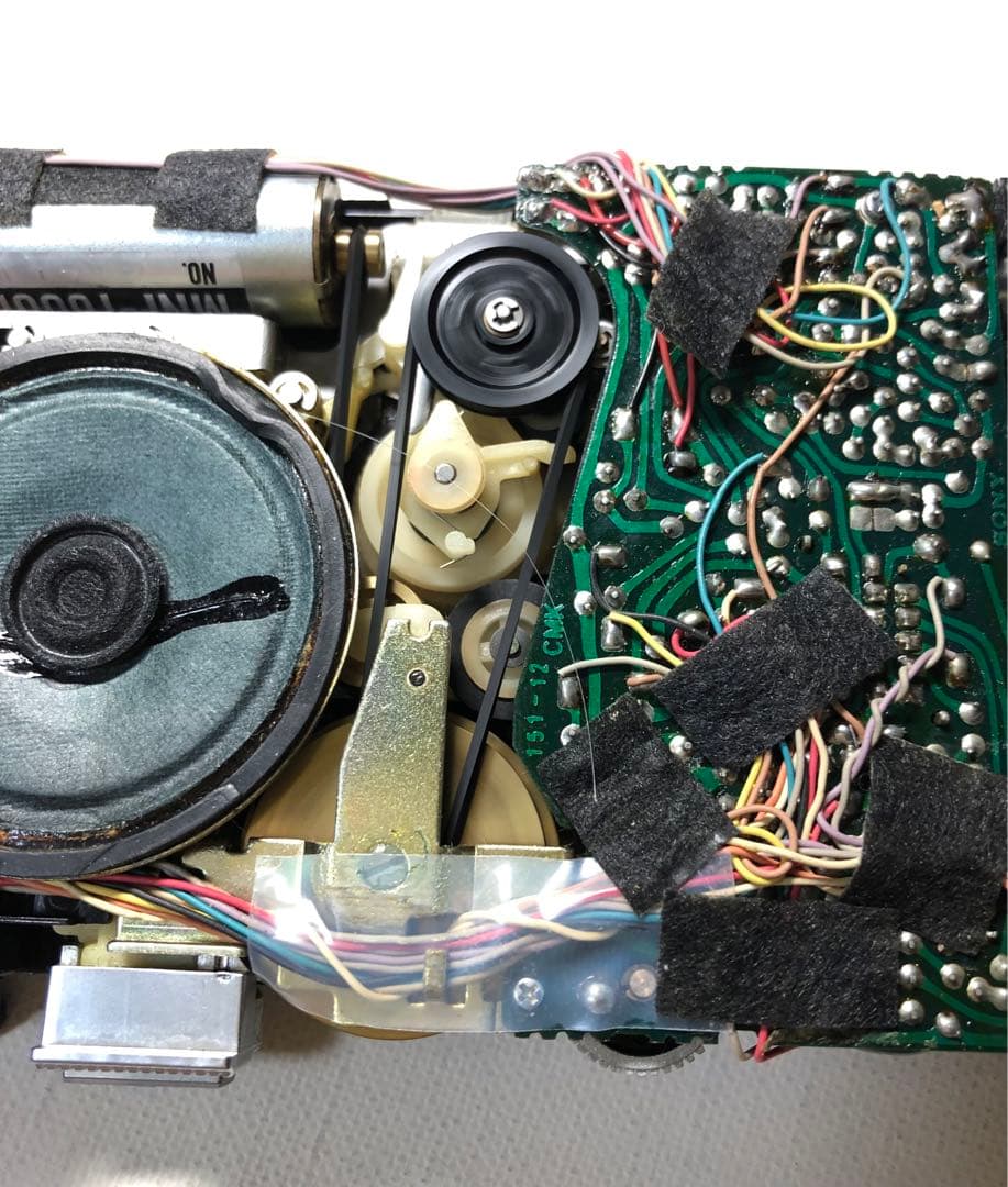 70's革新ポロネーズTCM-100コレクション可動版SONYカセットプレスマン