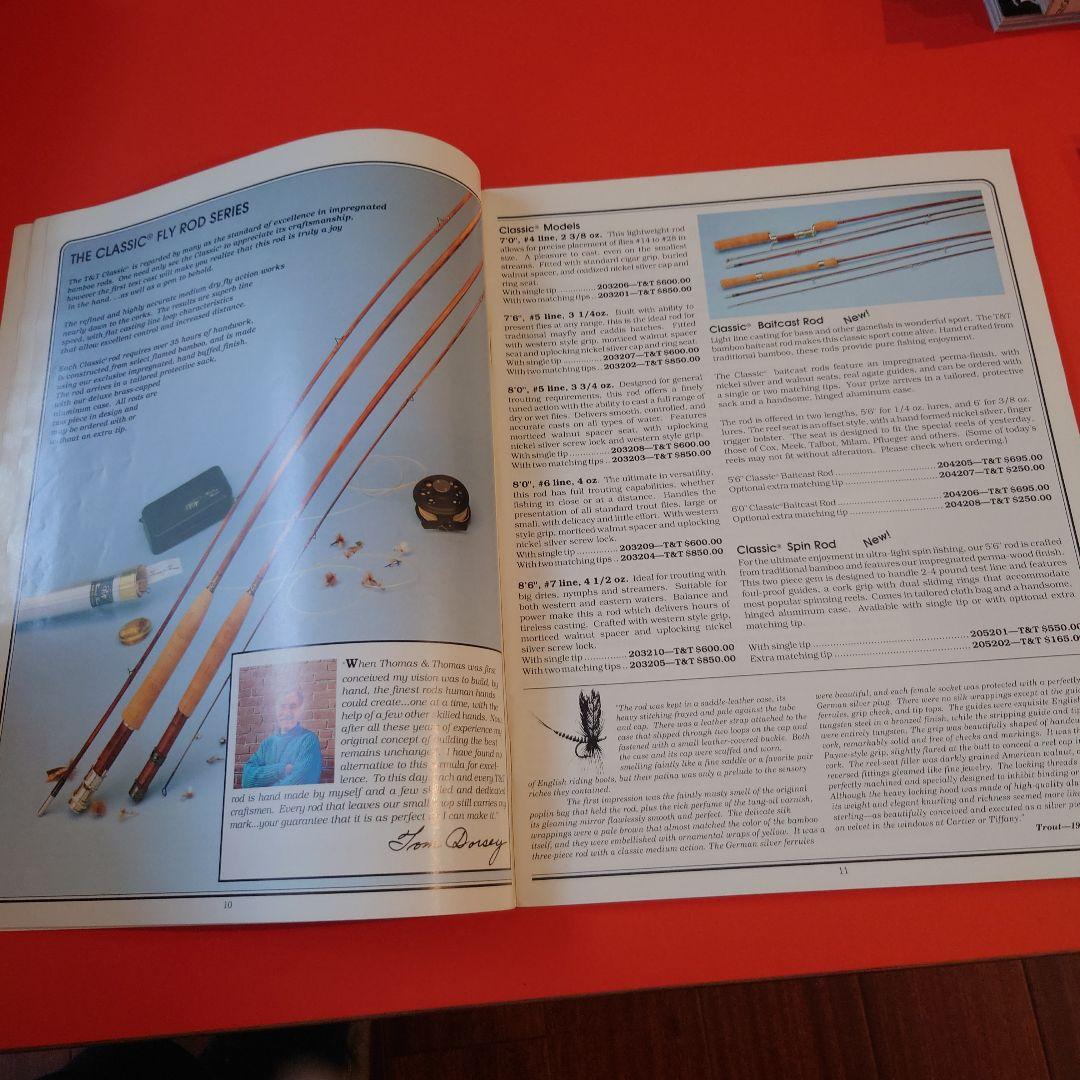 Thomas & Thomas フィッシングカタログ 1988年
