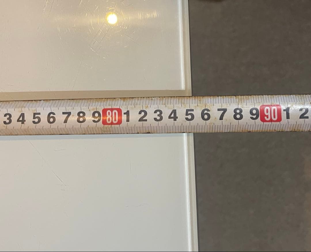 TORSBY テーブル ハイグロス ホワイト クロムメッキ 180×85 コタツ