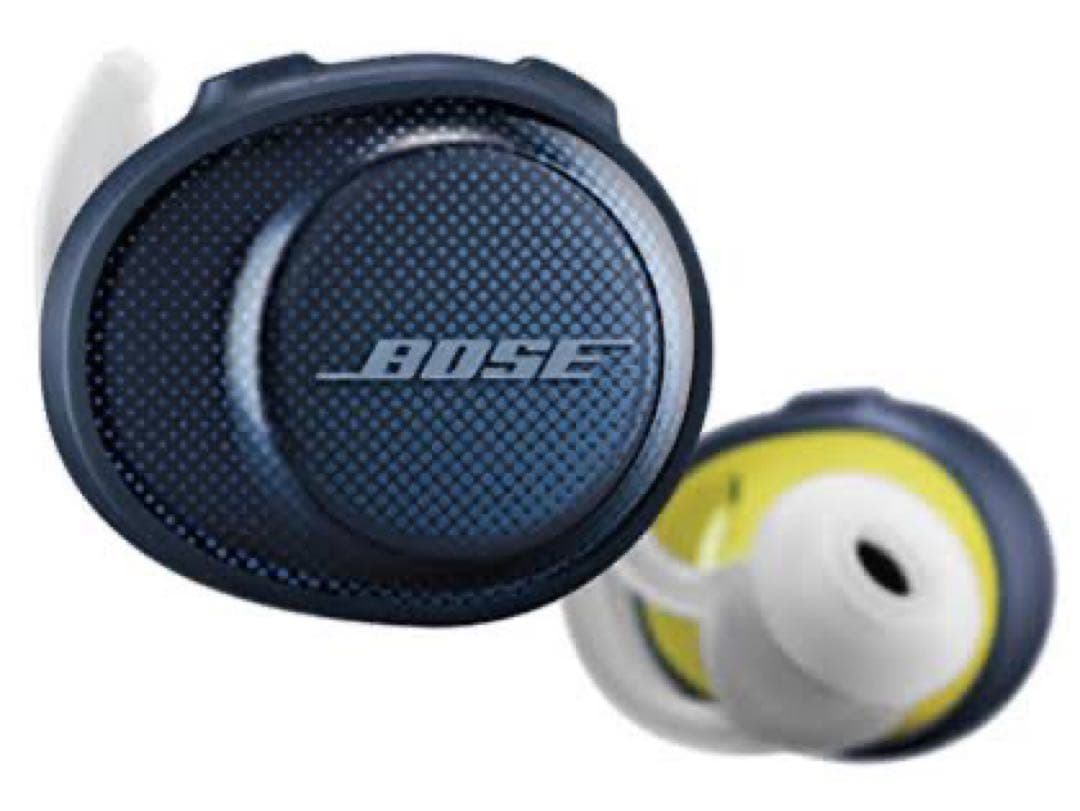 ボーズ　BOSE ワイヤレス　イヤホン　ブルー　イエロー　サウンド　スポーツ