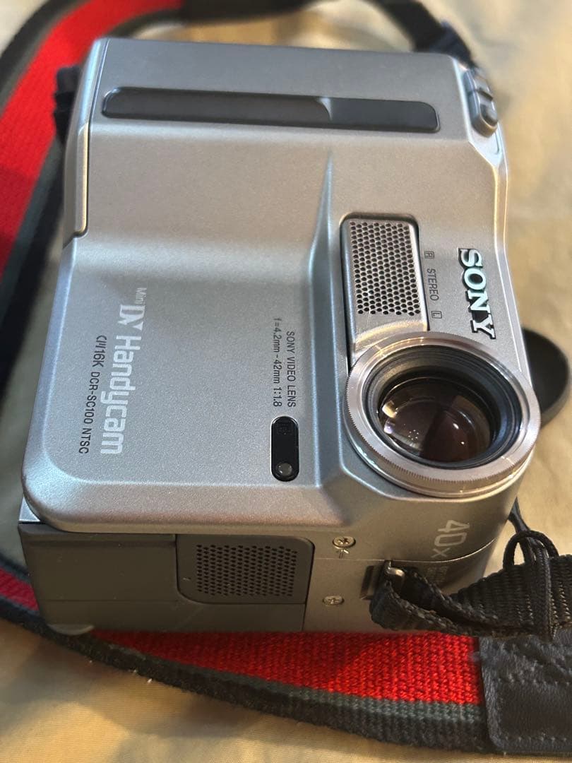 SONY ソニー DCR-SC100 デジタルビデオカメラレコーダー 動作品
