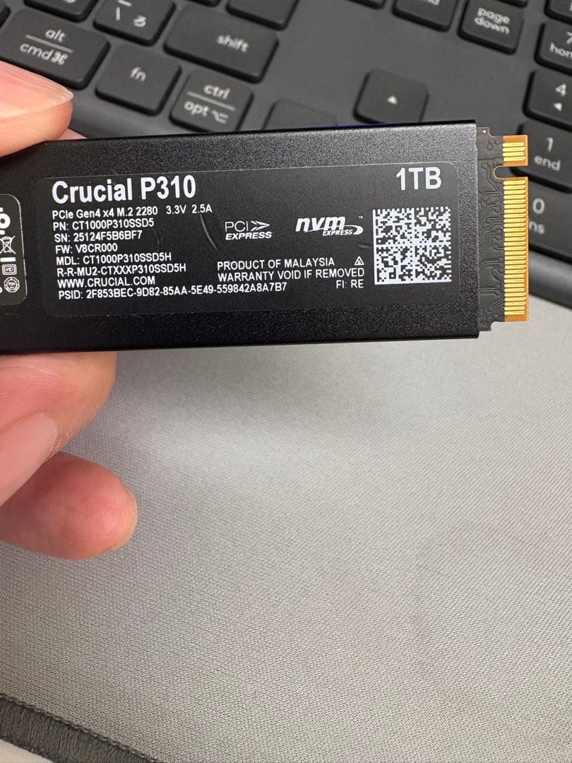 内蔵型SSD Crucial P310 CT1000P310SSD5H 1TB