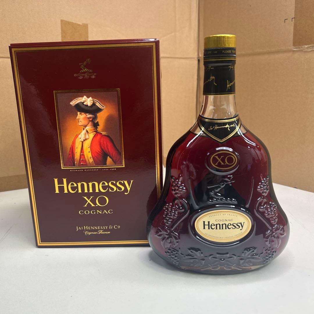 5504【未開栓】Hennessy XO 金キャップ クリアボトル 700mL