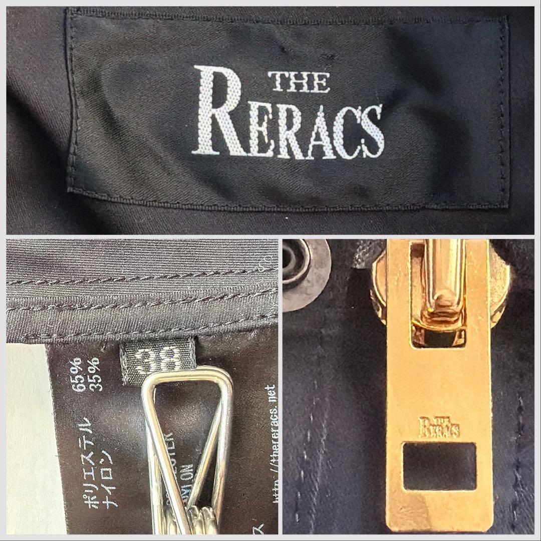 THE RERACS ザ・リラクス モッズコート ボアライナー フーデッド 黒