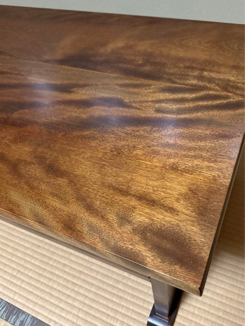 希少＆美品 九州民芸家具 桜無垢 文机 美品 高級民芸テーブル 座卓