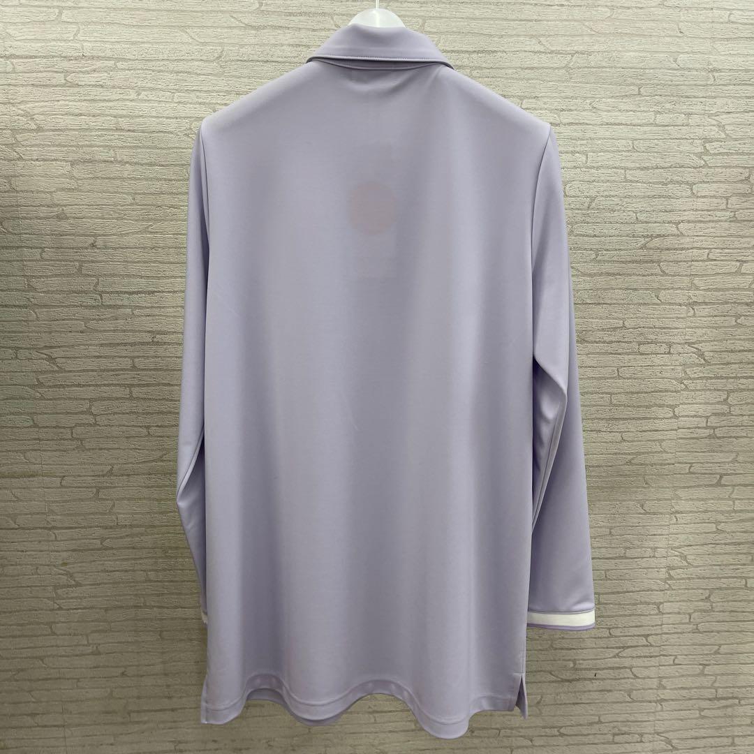 PICONE 薄紫色 ジップアップシャツ