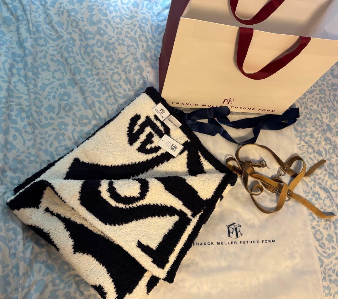 新品 FRANCK MULLER & Kashwére コラボ ブランケット