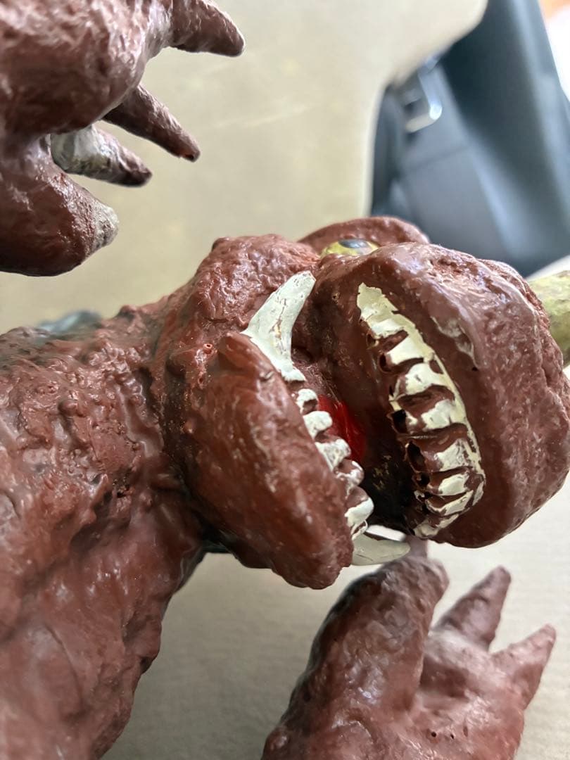 当時物　マルサン　キングゴジラ　ソフビ　オリジナル　パチ　怪獣　ブルマァク　恐竜