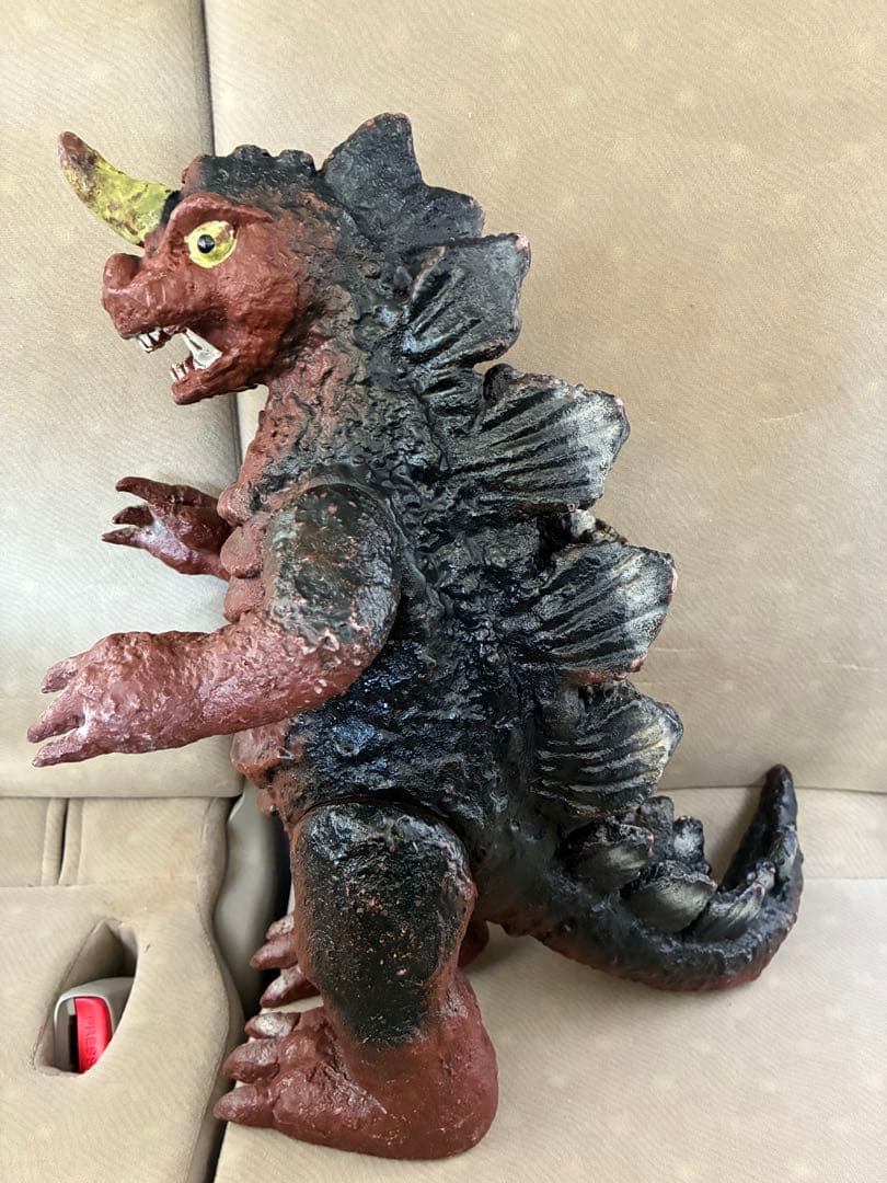 当時物　マルサン　キングゴジラ　ソフビ　オリジナル　パチ　怪獣　ブルマァク　恐竜