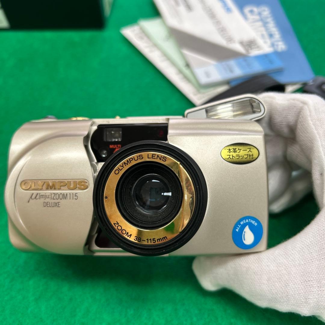 OLYMPUS μ mju zoom 115 ＤＥＬＵＸE