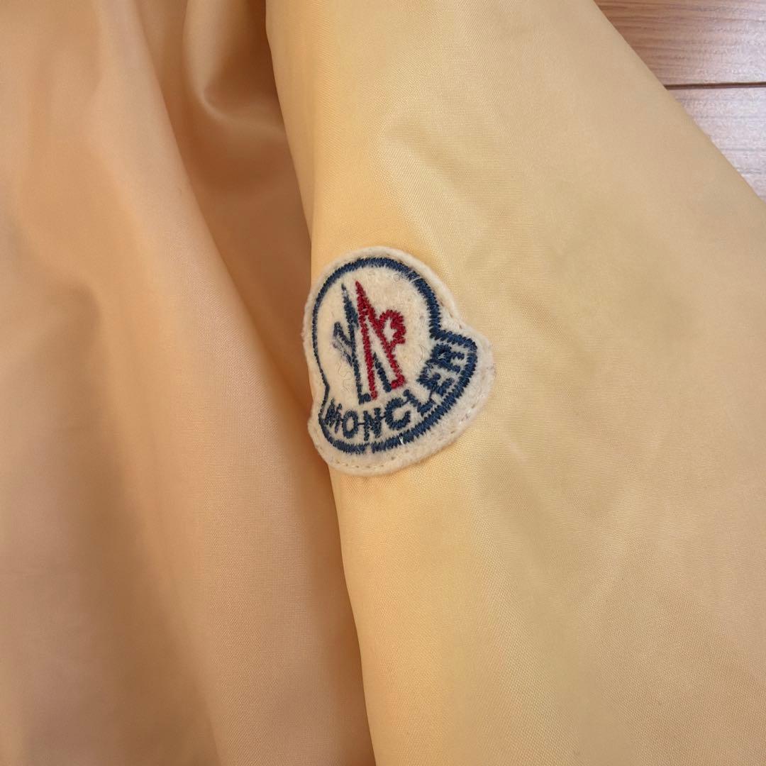 【希少】MONCLER リバーシブルジャケット ナイロン×フリース／軽量・防寒
