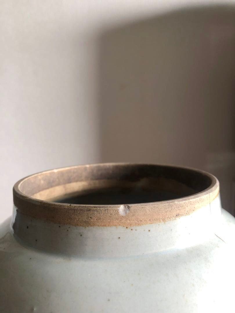 時代 古伊万里 白磁壷 蓋物 アンティーク 骨董 古道具 古民藝