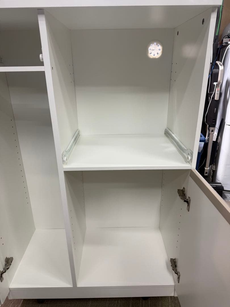 【超美品】ニトリ　レンジ台　(フォルムN RE1175 WH）　レンジボード