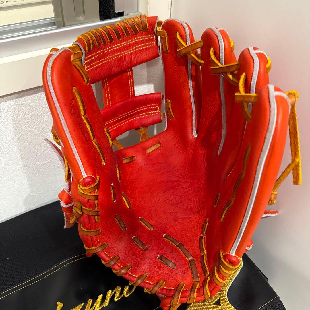 ミズノプロ 硬式グローブ 宍粟牛 内野手用 サイズ10