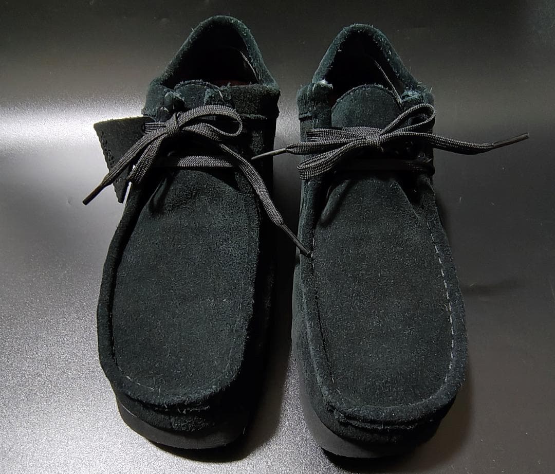 25.5cm ワラビーゴアテックス Wallabee GTX ブラックスエード