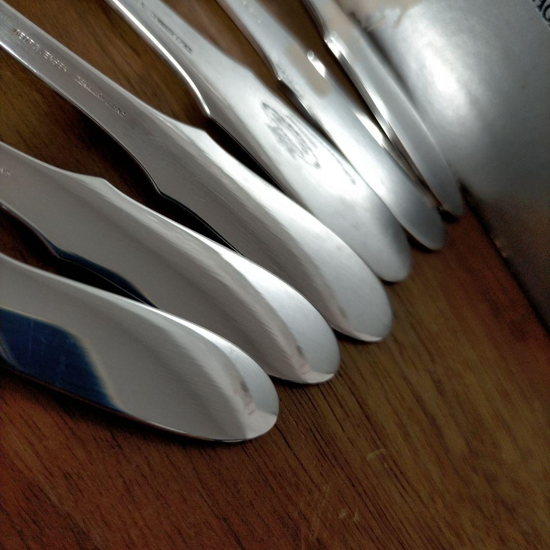 ジョージジェンセン スプーン 6本 カラトリー E.P.N.S刻印