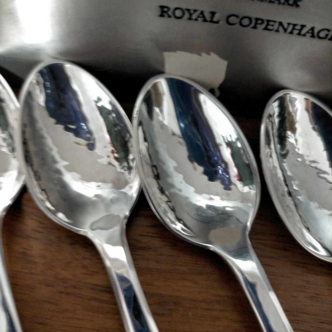 ジョージジェンセン スプーン 6本 カラトリー E.P.N.S刻印