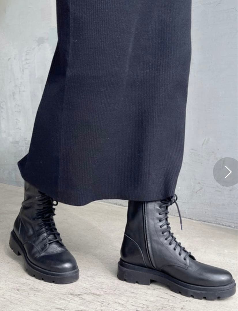 FABIO RUSCONI/ファビオルスコーニ　レースアップブーツ　23.5cm