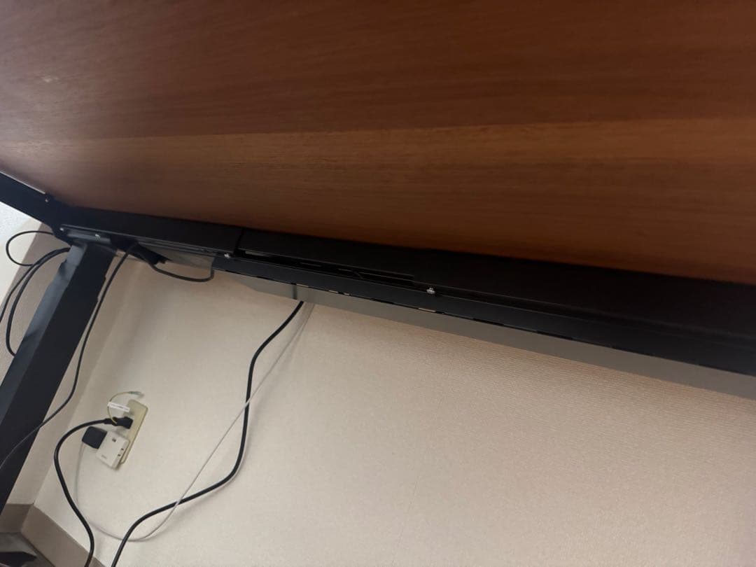 【美品】FlexiSpot電動昇降デスクE7 Pro 黒（脚+天板)