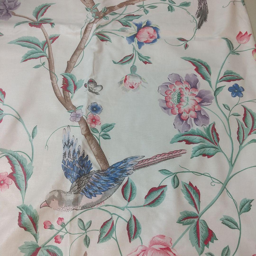 エルベデン ハンドメイドカーテン ローラアシュレイ 綿生地