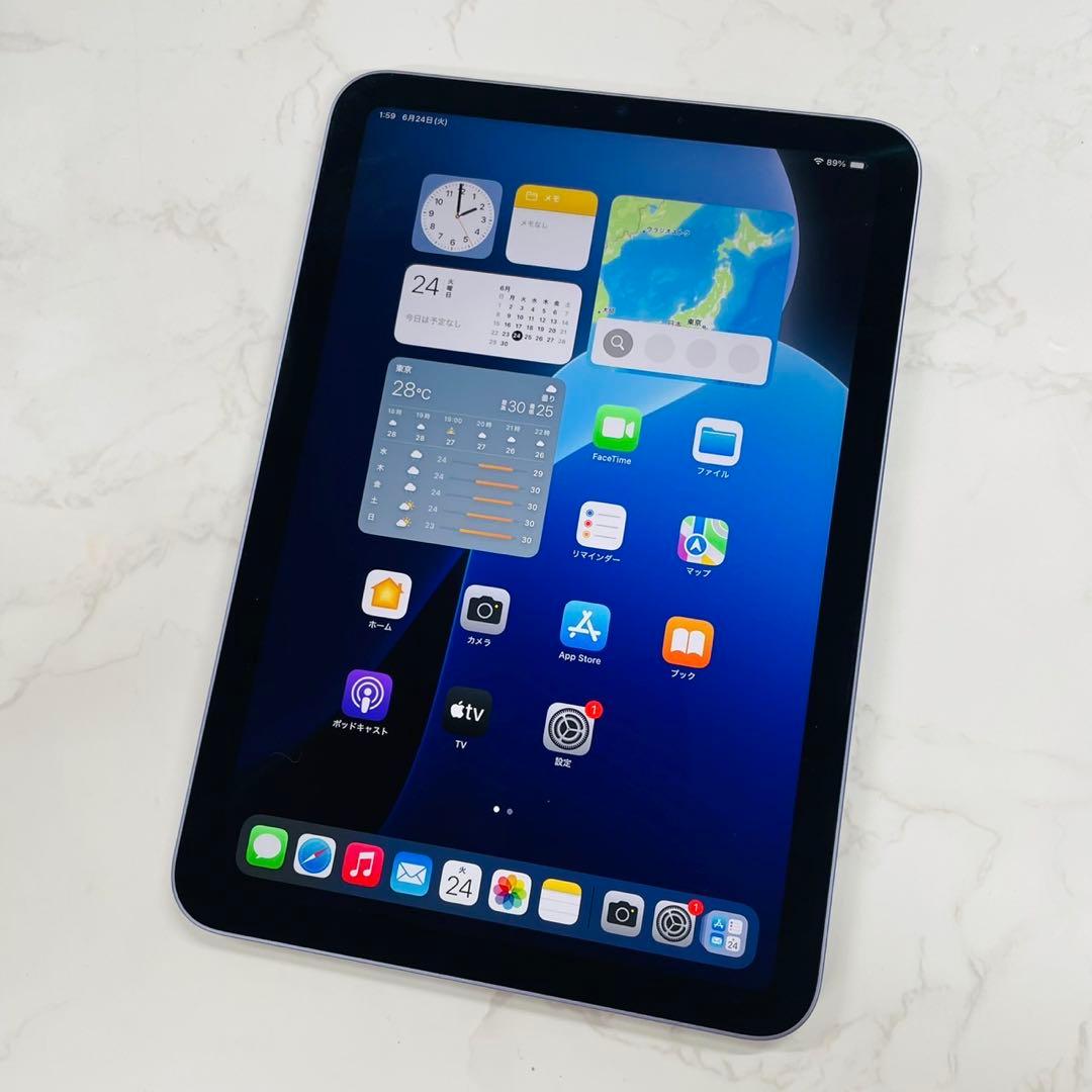 iPad mini6 64GB Wi-Fi MK7R3J/A パープル
