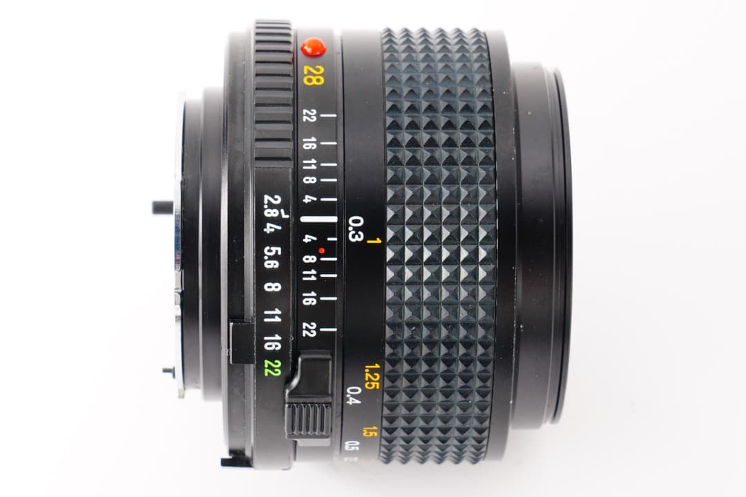 【極美品】Minolta New MD 28mm F2.8 ミノルタ 205