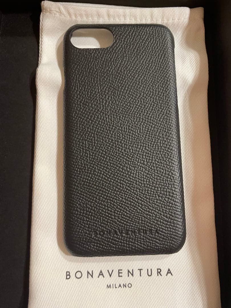 BONAVENTURA レザー iPhone SE ケース ブラック