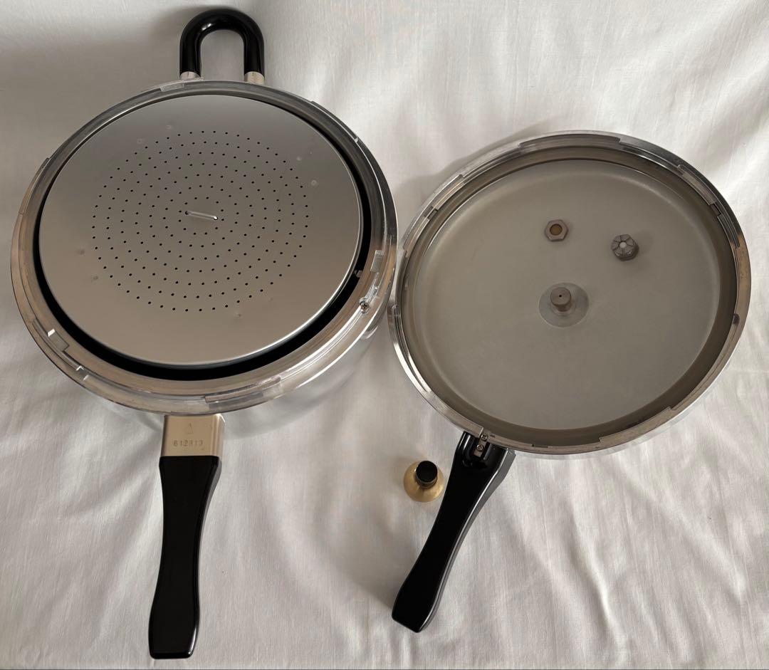 平和圧力鍋マジックブラウンMB-623 magic Brown 取扱説明書付き